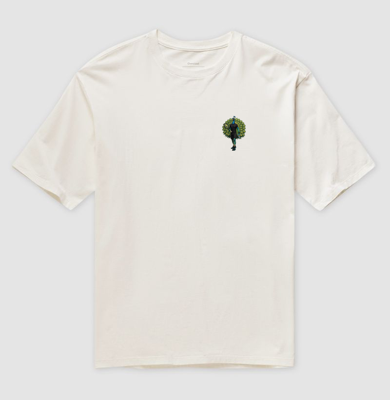 Camiseta Oversized Pavão Tenista