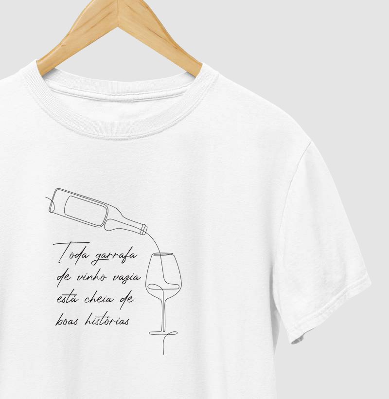 Toda garrafa de vinho vazia está cheia de boas histórias