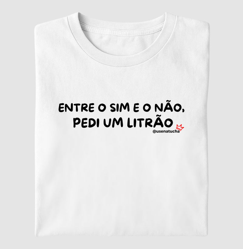 PEDI UM LITRÃO
