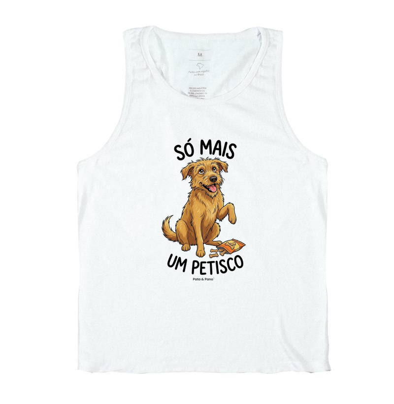 REGATA VIRA-LATA FIAPO DE MANGA PETISCO