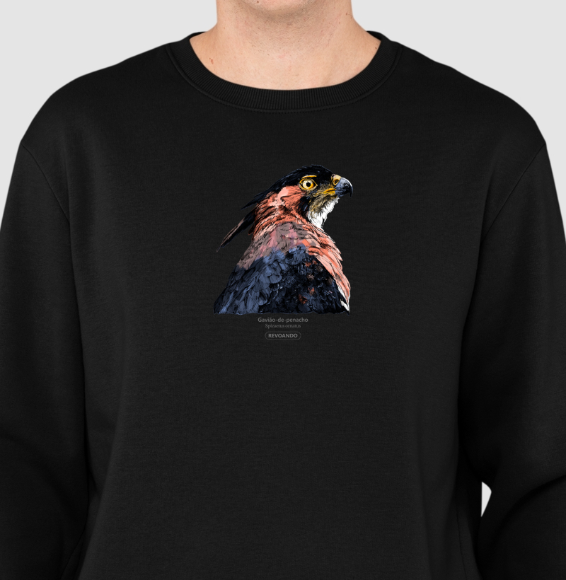 Rapinas Inky - Gavião-de-penacho - Moletom