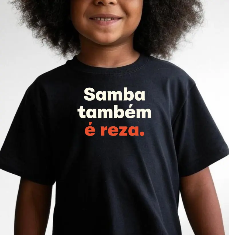 Samba também é reza