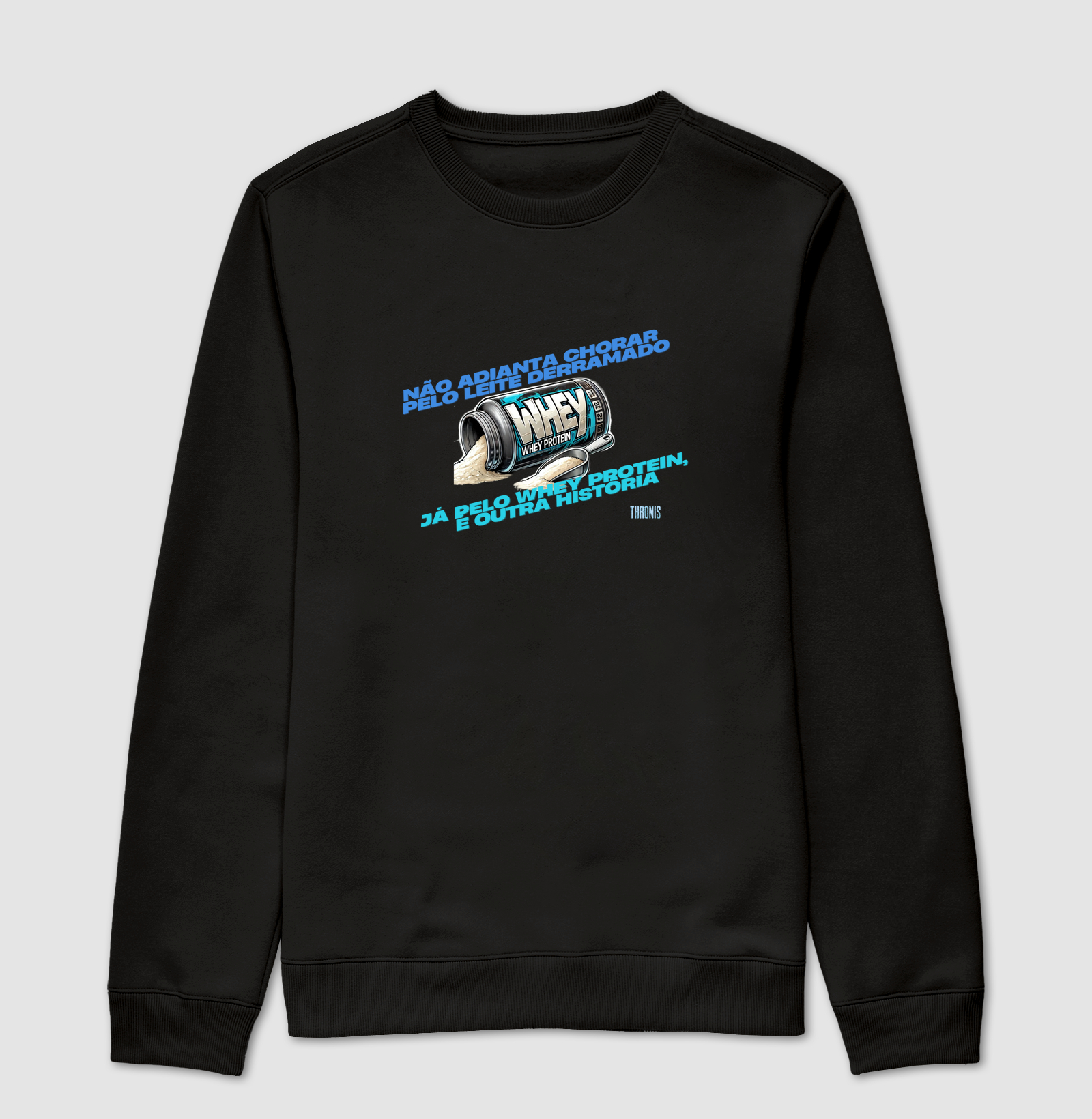 🏋️‍♂️🥛 NÃO ADIANTA CHORAR PELO LEITE DERRAMADO… JÁ PELO WHEY PROTEIN É OUTRA HISTÓRIA!