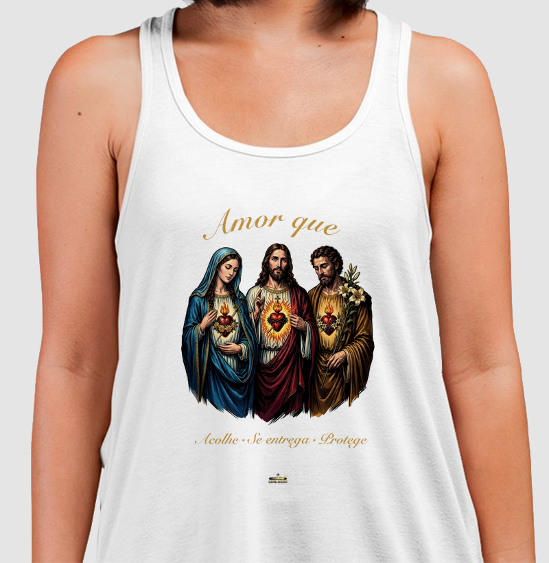 Três Sagrados Corações - Amor que acolhe,se entrega, protege
