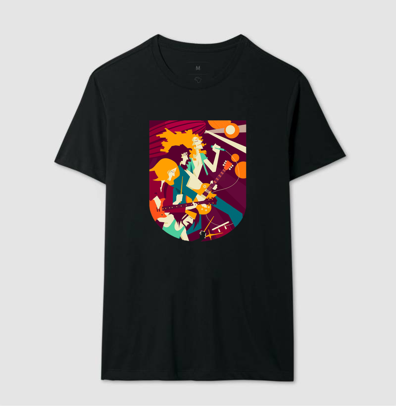 Camiseta Led Zeppelin Colors