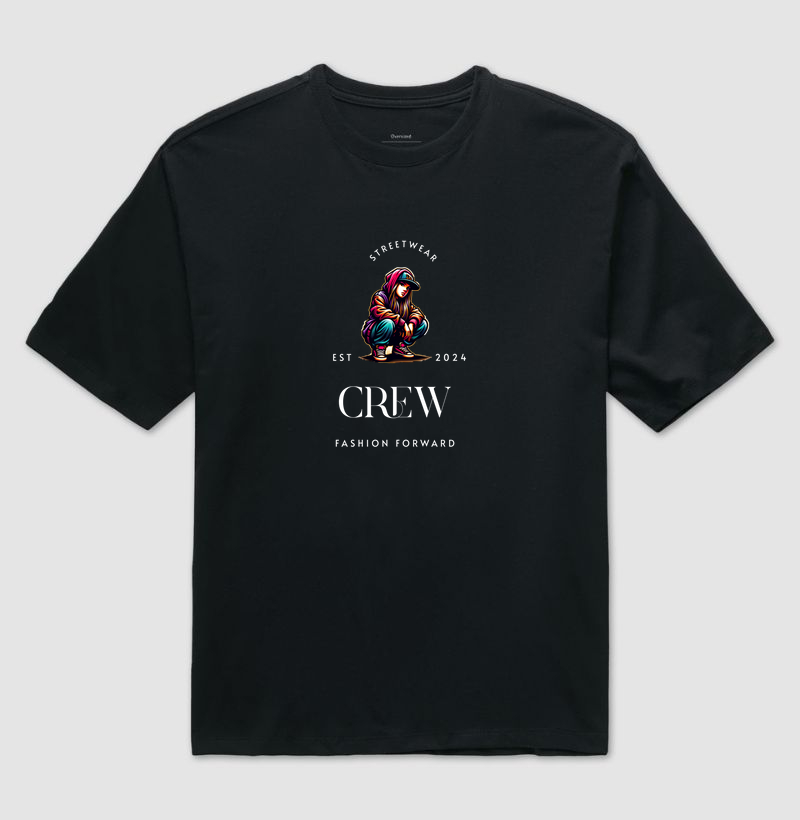 Camiseta Oversized - Fashion Forward 