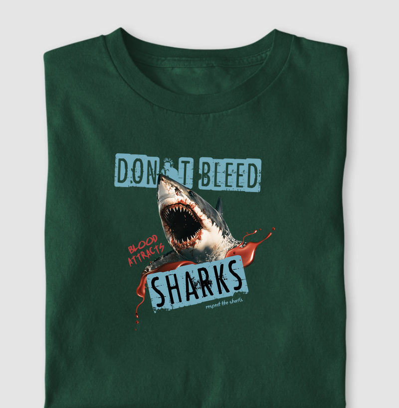 Camiseta The Shark Don't Bleed