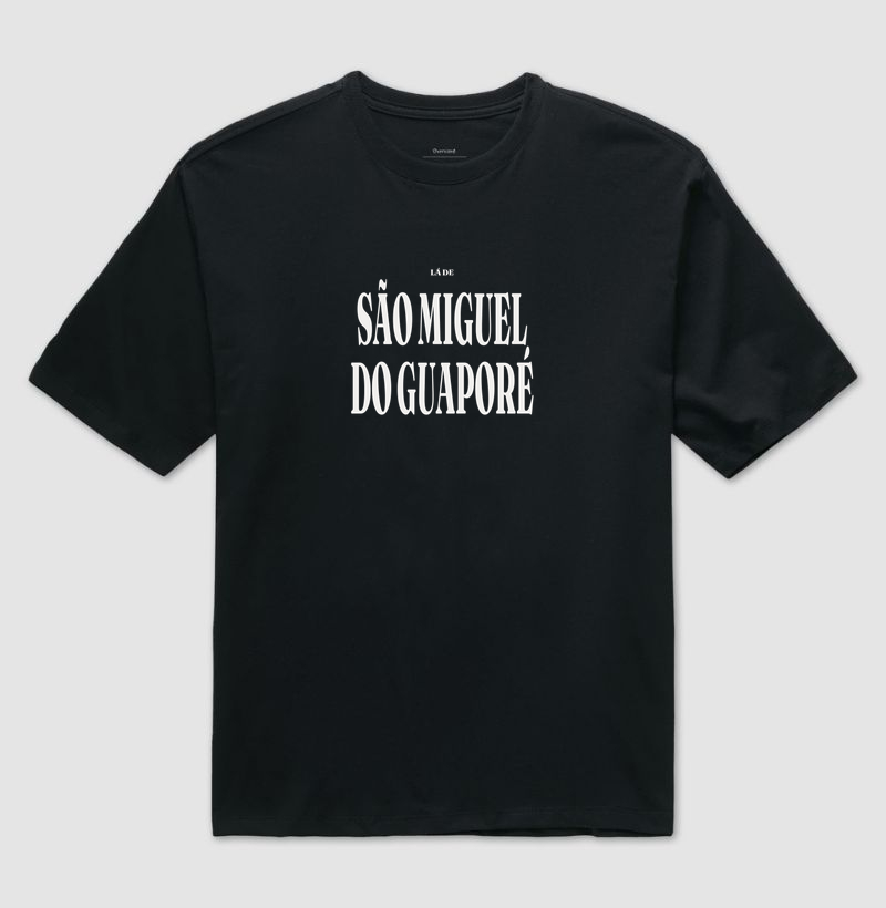 São Miguel do Guaporé | Tipografia RO - Camiseta Oversized