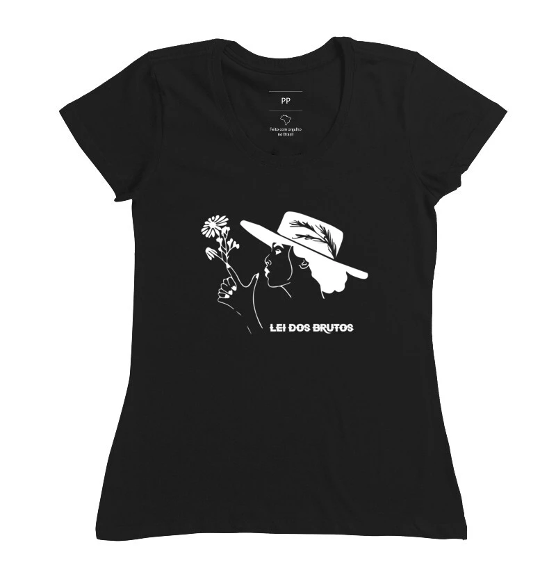 CAMISETA TIRO DE FLOR