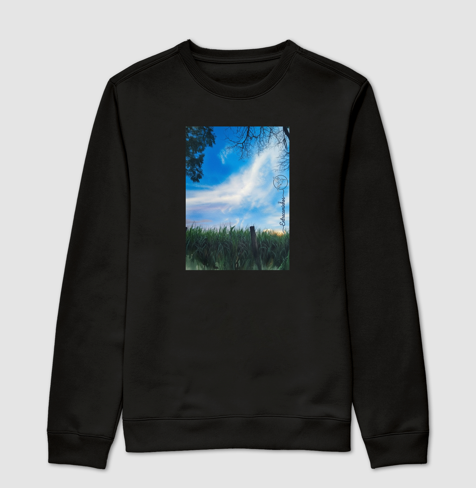 Céu Azul de Verão (aquarela)