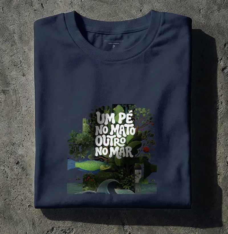 Um pé no mato, outro no mar
