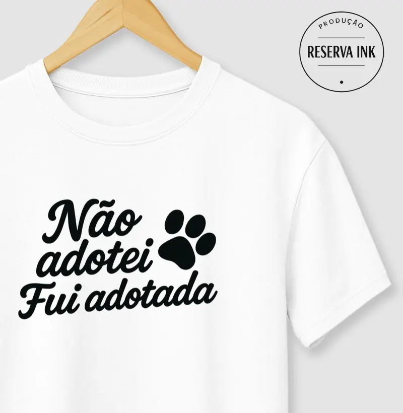 Não adotei fui adotada