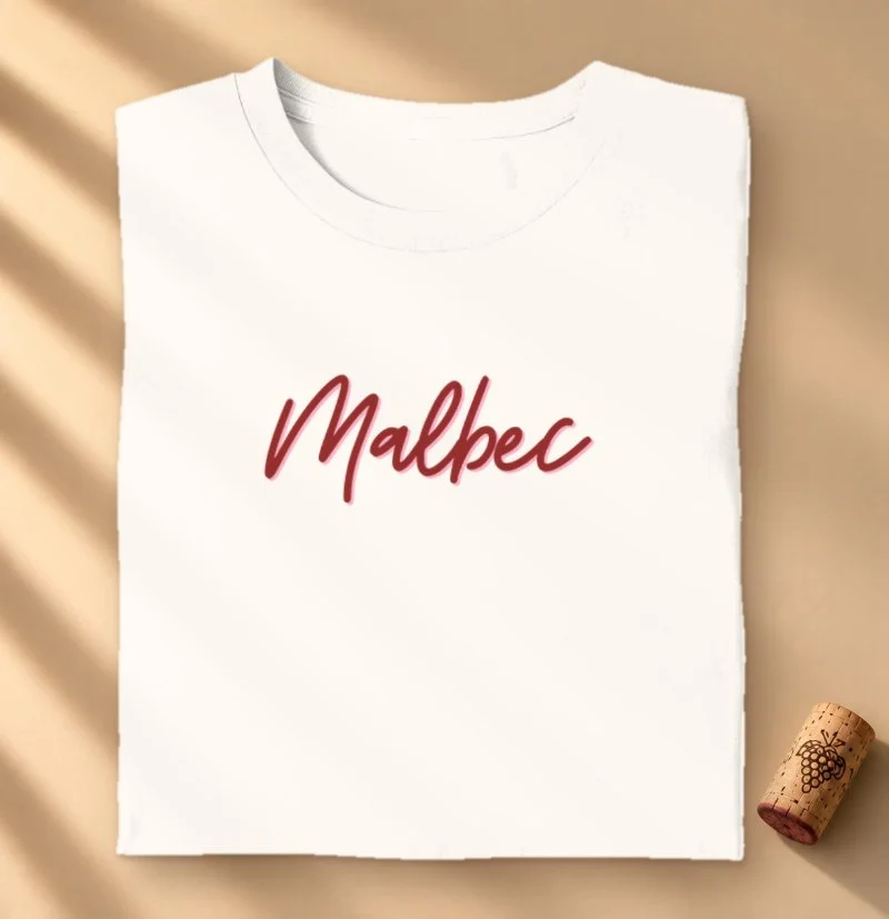 Camiseta Vinho - Malbec