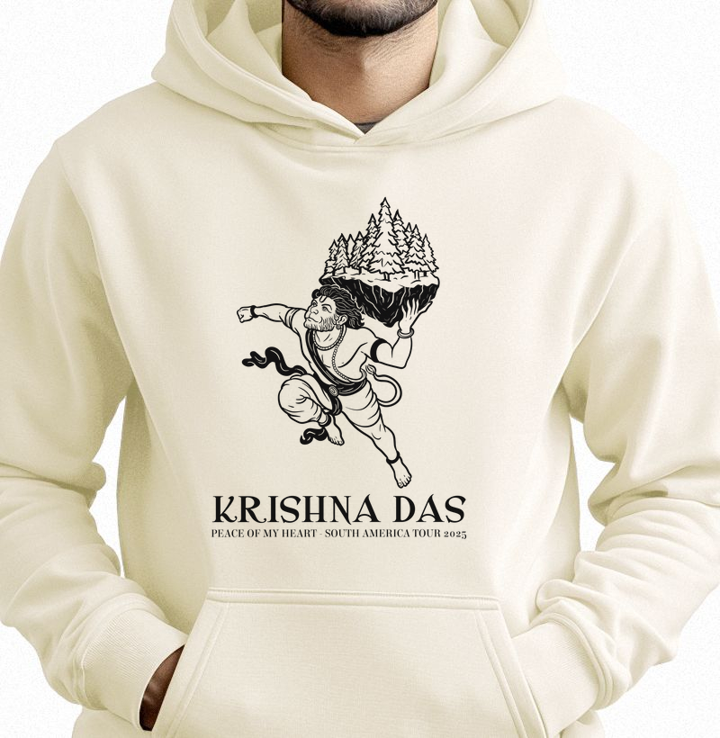 Hanuman Mountain - Moletom Hoodie - Estampa Preta