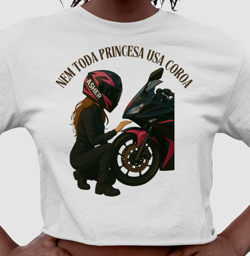 Nem toda princesa usa coroa