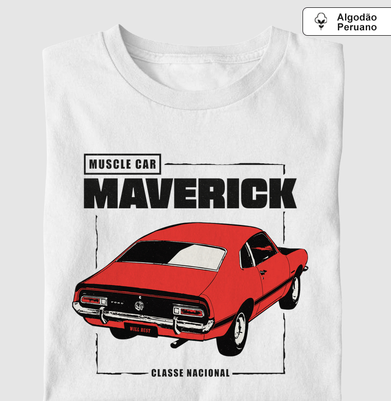 Maverick Muscle Car | Vermelho