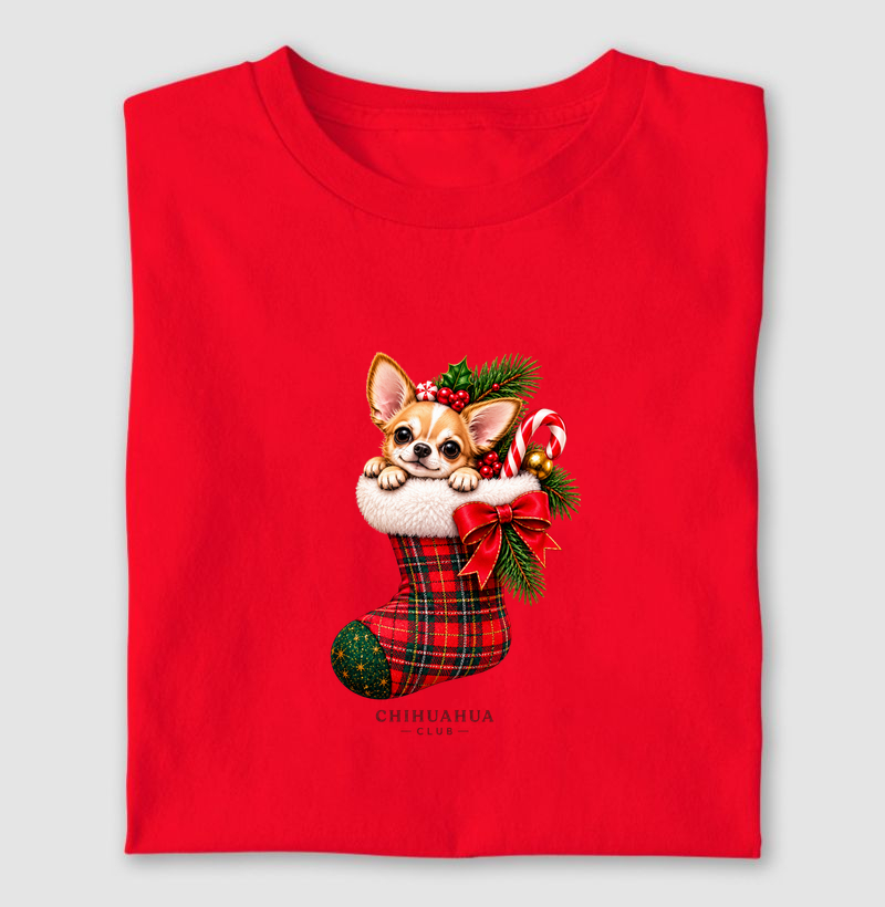 Meia Natalina  - Camiseta