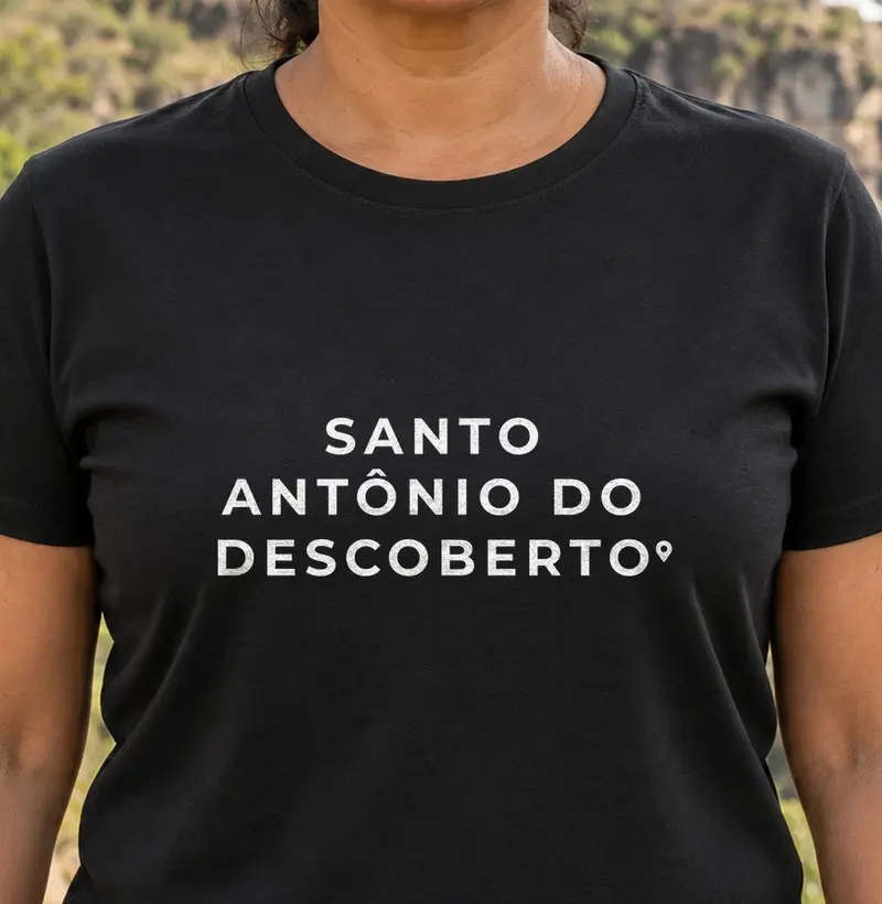 Santo Antônio do Descoberto | Pin GO - Camiseta