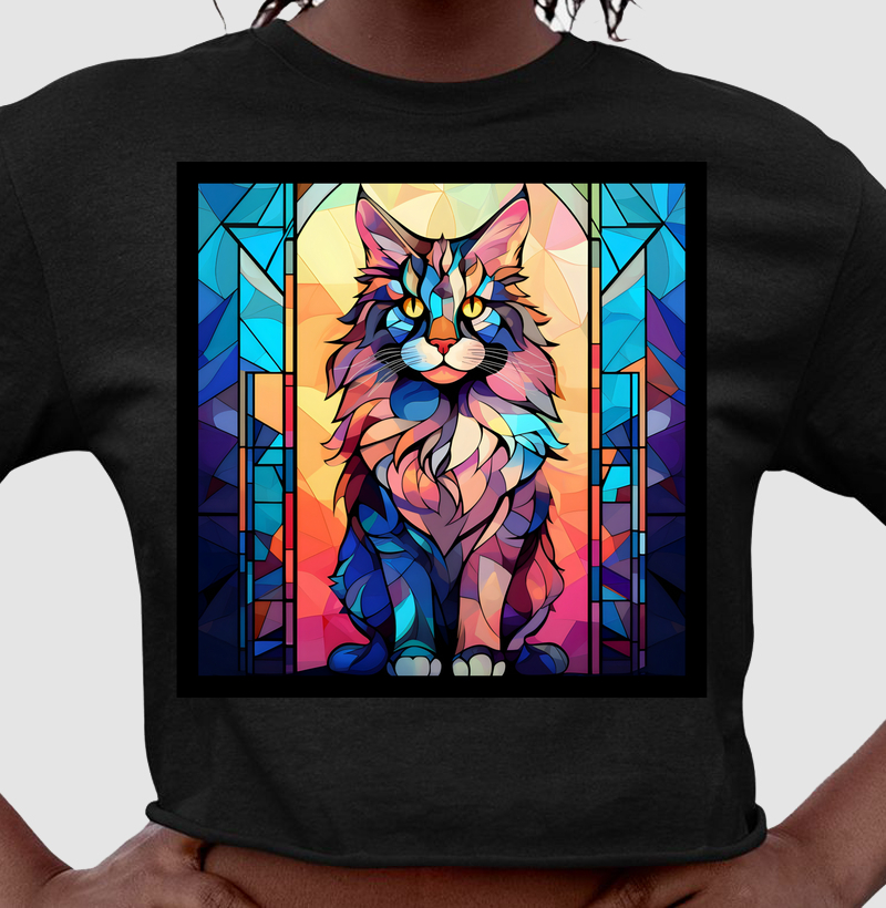 Vitral: Maine Coon