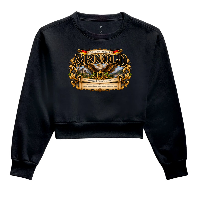 Arnold - Cropped Moletom