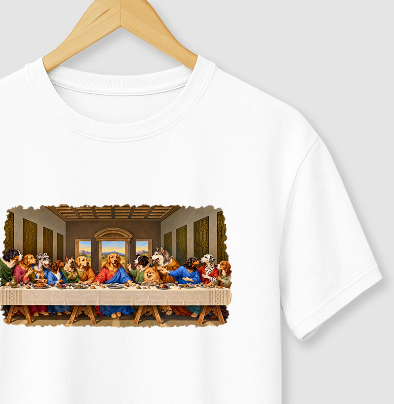 Última Ceia Canina - Camiseta