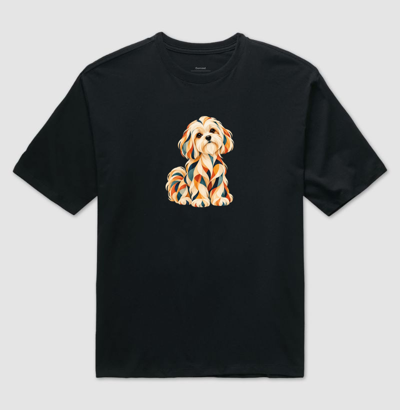 Cachorro Fragmentado  - Camiseta Oversized