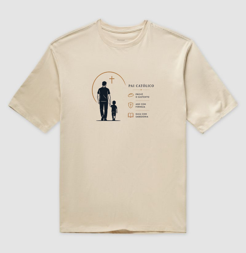 Camiseta Oversized Pai Católico