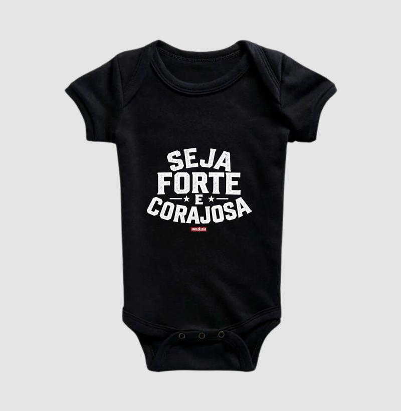 Corajosa  - Body Infantil