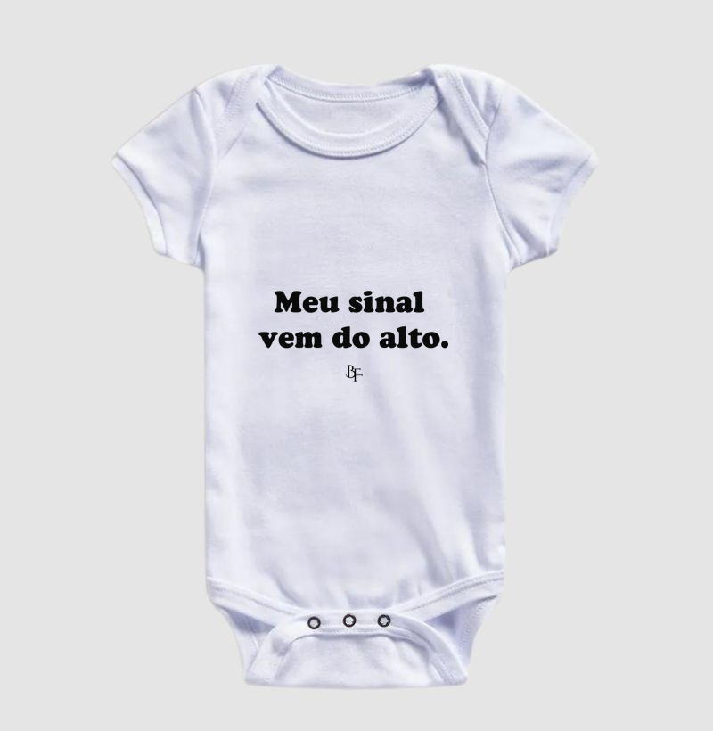 Meu sinal  vem do alto.