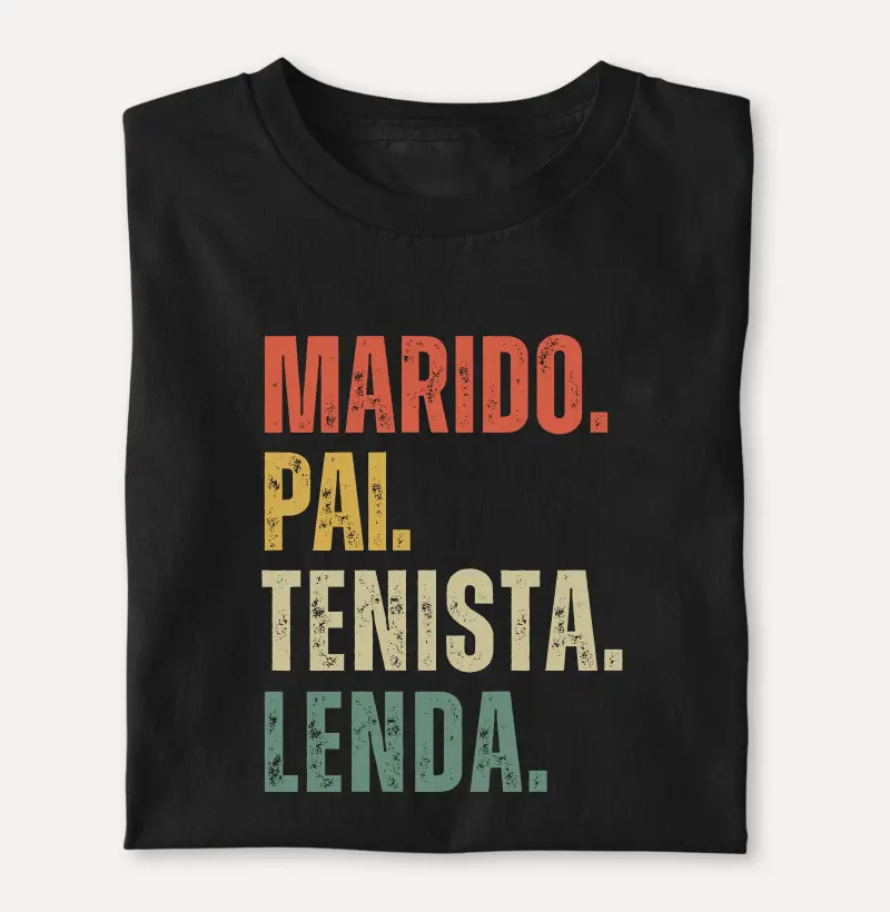 MARIDO. PAI. TENISTA. LENDA.