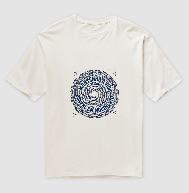 Camiseta Cardume - Vida em Movimento