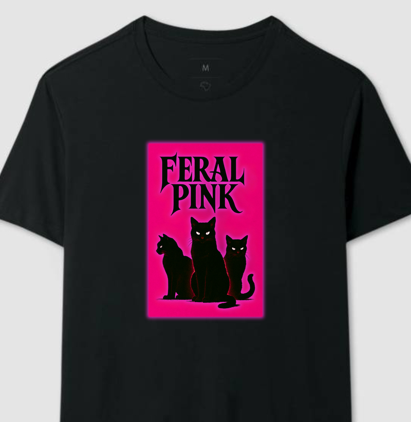 Camiseta FERAL PINK