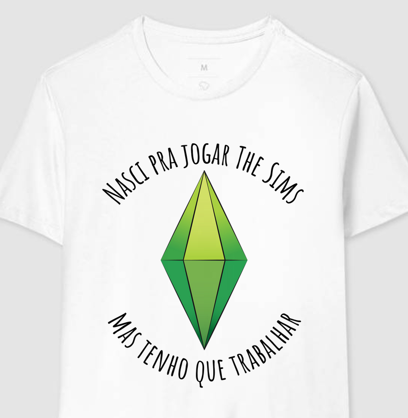 Nasci para jogar The Sims, mas tenho que trabalhar