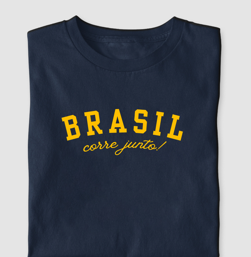 Camiseta Corrida - Brasil Corre Junto