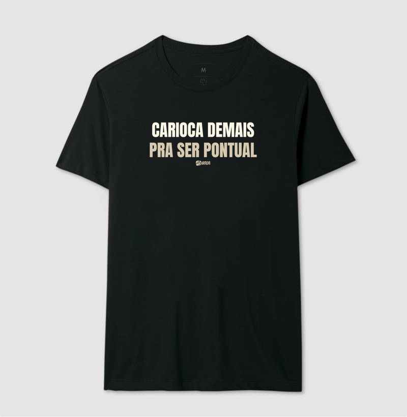 Carioca demais pra ser pontual