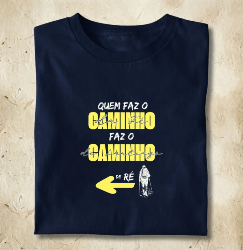 Quem faz o Caminho da Fé,  faz o Caminho  de Santiago de ré