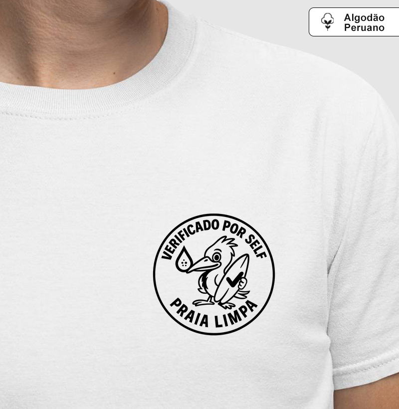 SELO PRAIA LIMPA | Confecção Reserva 🦜