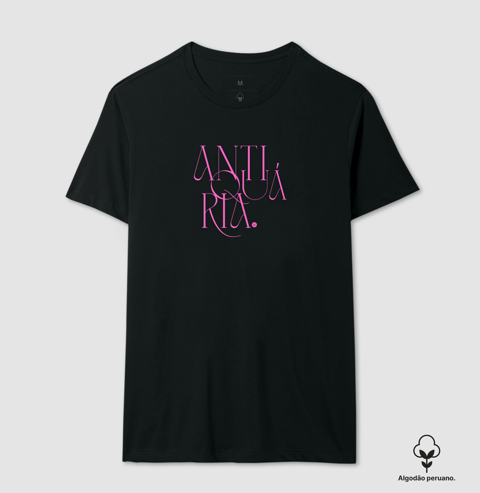 ANTIQUÁRIA - Camiseta Algodão Peruano