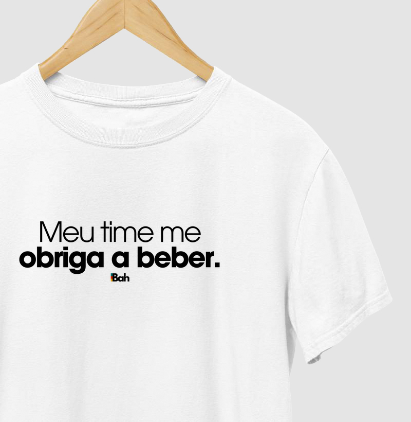 Meu time me obriga a beber
