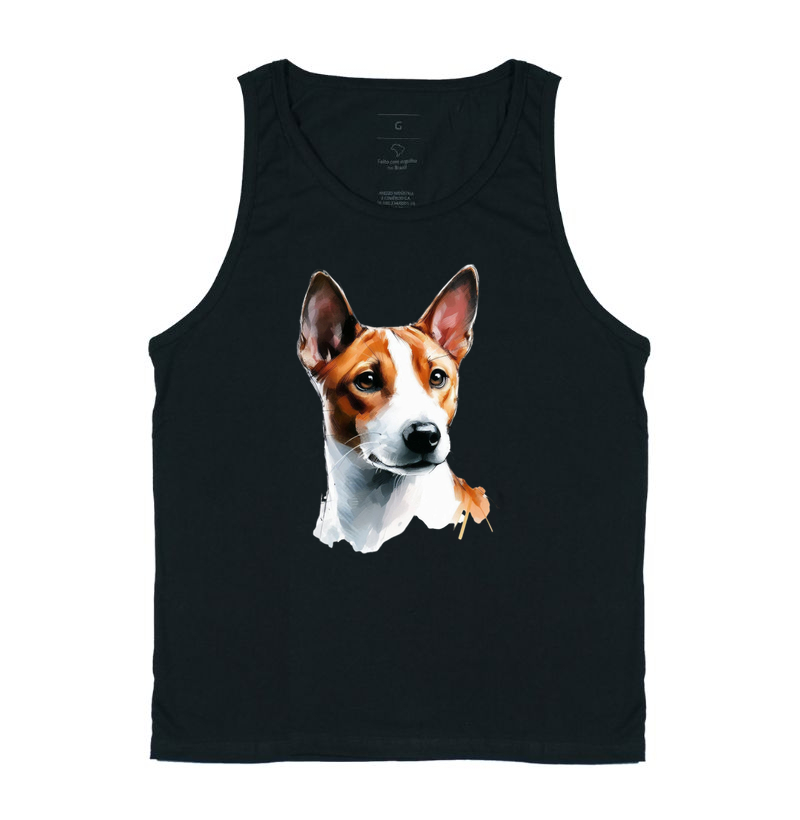 Basenji Red & White Adult