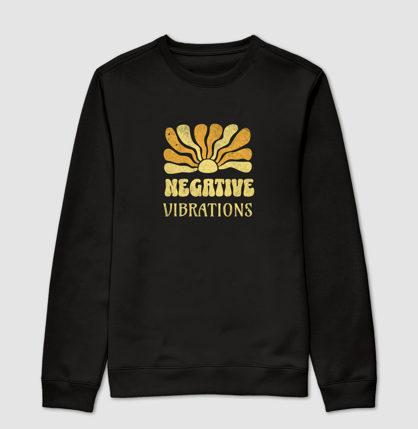 Negative Vibrations - Suéter Moletom