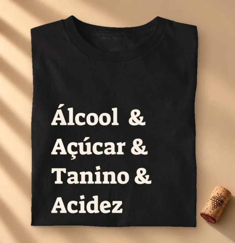 Camiseta Equilíbrio do Vinho