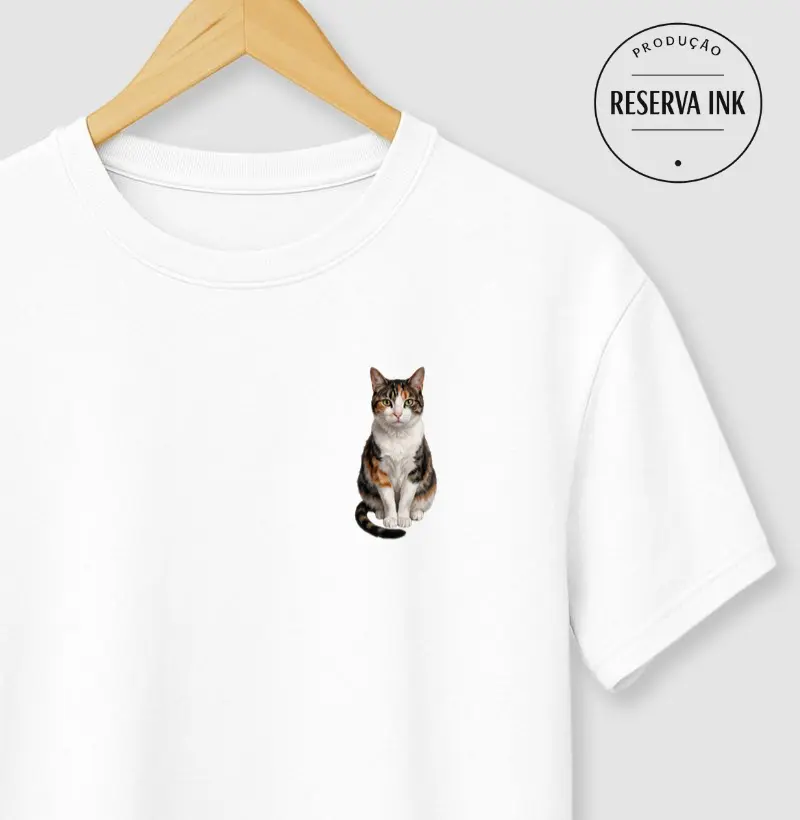 SRD - Gato Tricolor Minimalista