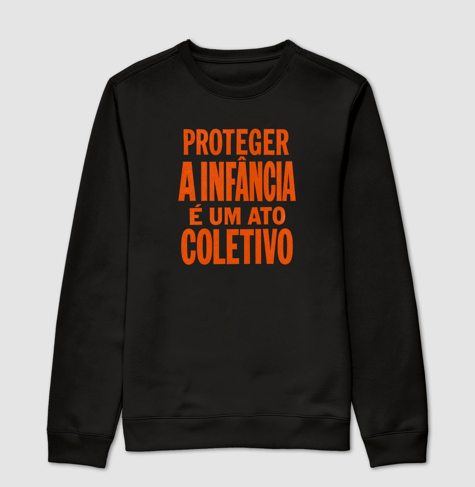 Moletom Suéter Slim | Proteger a Infância 