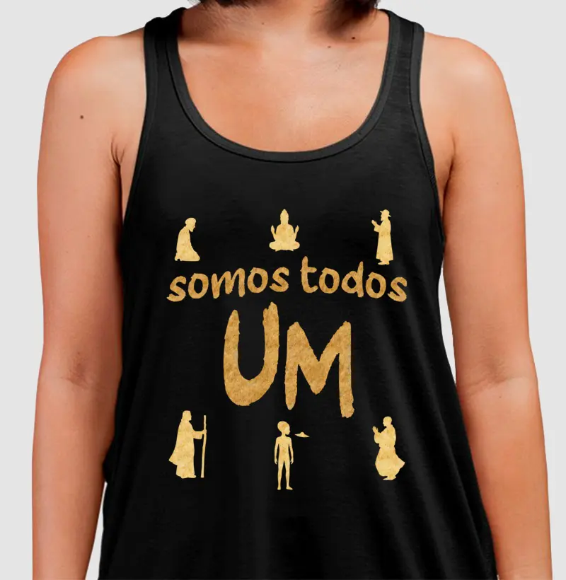 Somos Todos Um • Espiritualidade (regata)