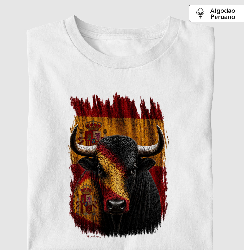 Miura da Espanha - Camiseta Algodão Peruano