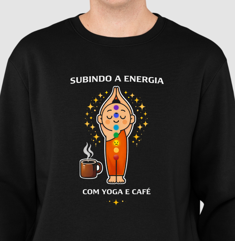 Subindo a Energia com Café e Yoga