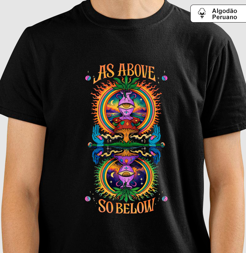 O que está em cima, é como está embaixo