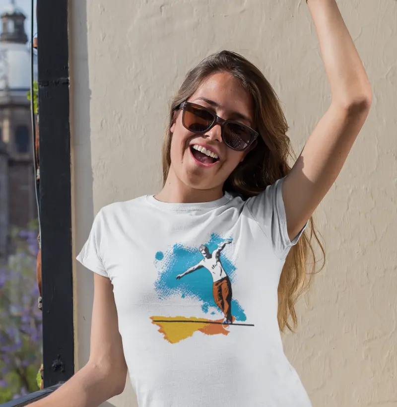 Camiseta Feminina SLACKLINE COLORS (Diversas Cores)