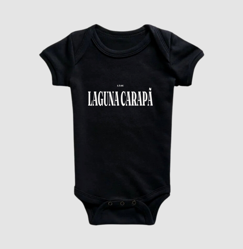Laguna Carapã | Tipografia MS - Body Infantil